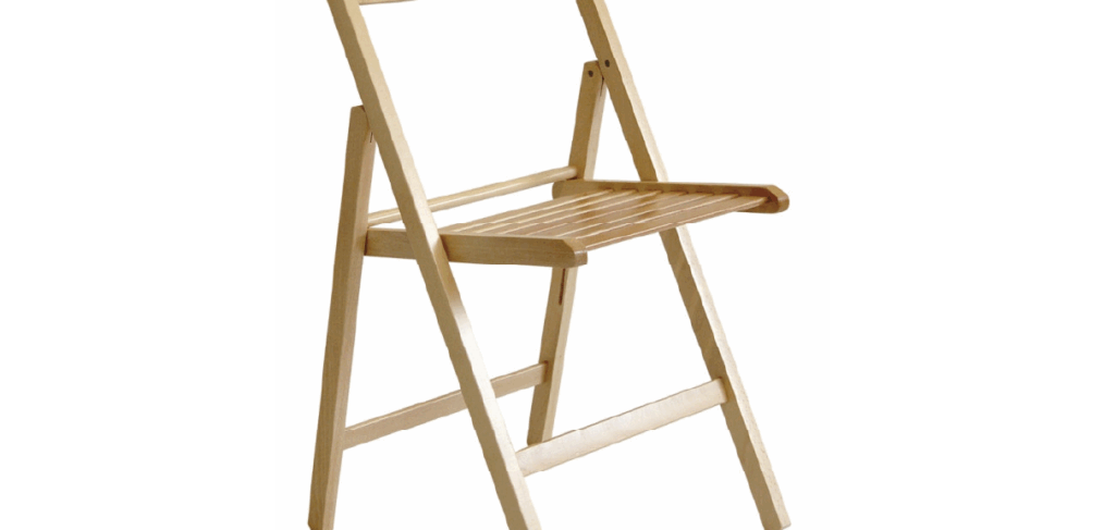 Houten klapstoel