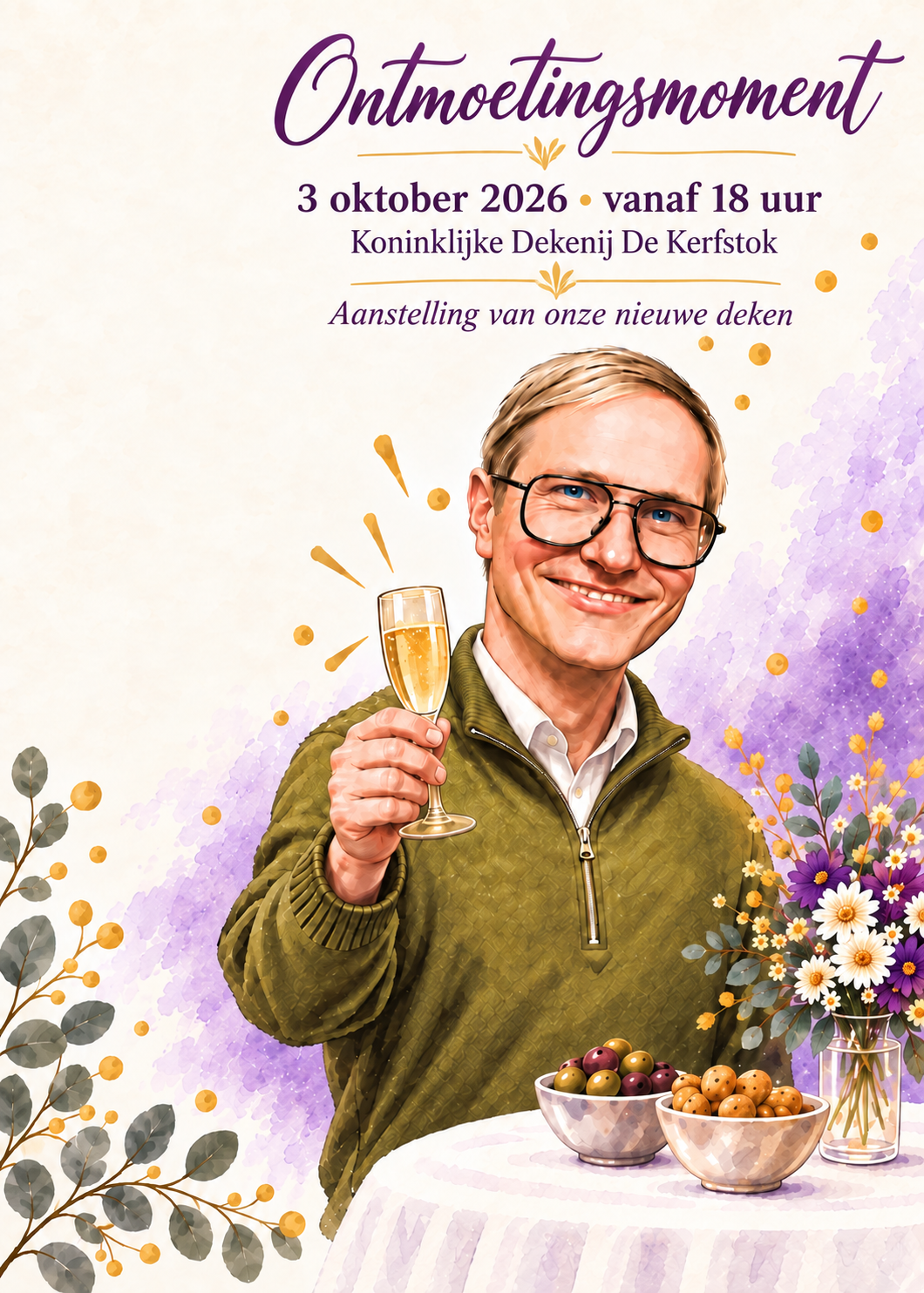 Buurt ontmoetingsmoment & aanstelling nieuwe deken